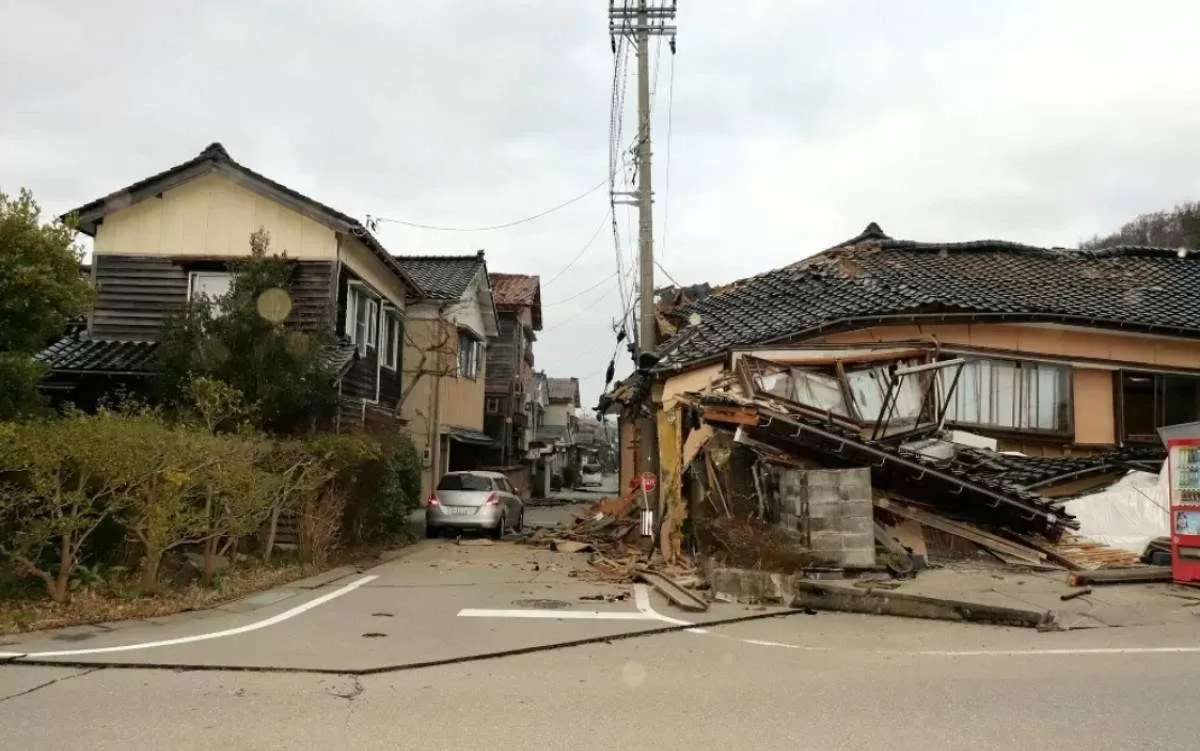 Gempa 7,6 SR Menghantam Jepang, Berpotensi Tsunami dan Sebabkan Bangunan Rusak