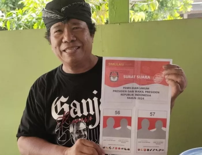 Warga (68) Bingung Tak Ada Foto Calon Berambut Putih, Aneh, Simulasi Capres di Banten dan Solo Hanya Cantumkan Dua Paslon