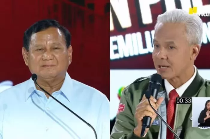 Prabowo Subianto Tiga Kali Setuju dengan Keselarasan Visi Ganjar dalam Debat Ketiga Calon Presiden
