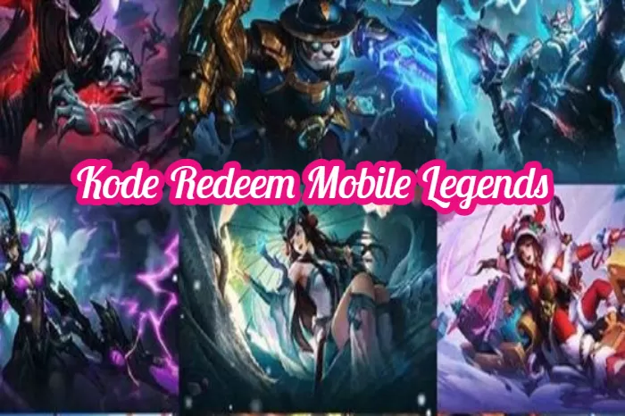 Klaim Segera! Kode-Kode Redeem ML Mobile Legends Hari ini Senin 8 Januari 2024