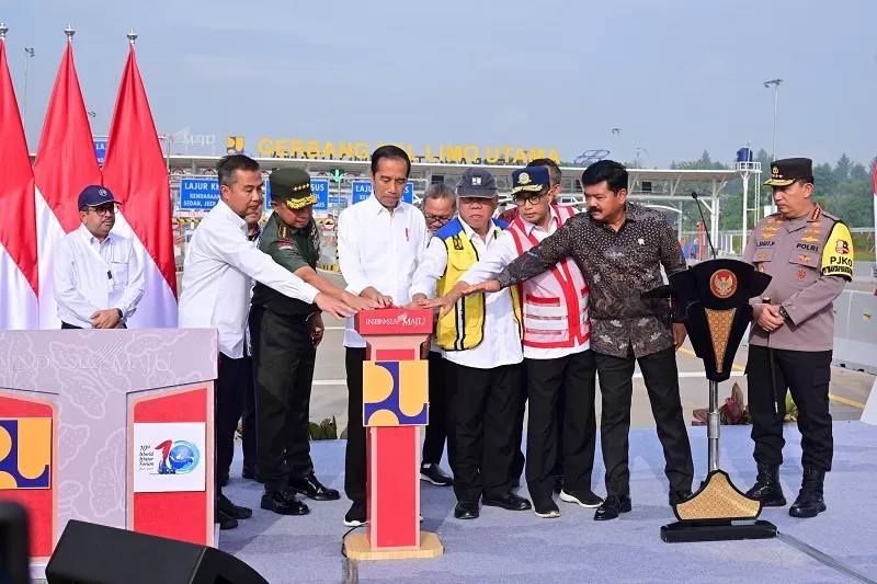 Tol Pamulang-Cinere-Raya Bogor Diresmikan Presiden Jokowi, Bertambah Lagi Jalan Alternatif di Jabodetabek