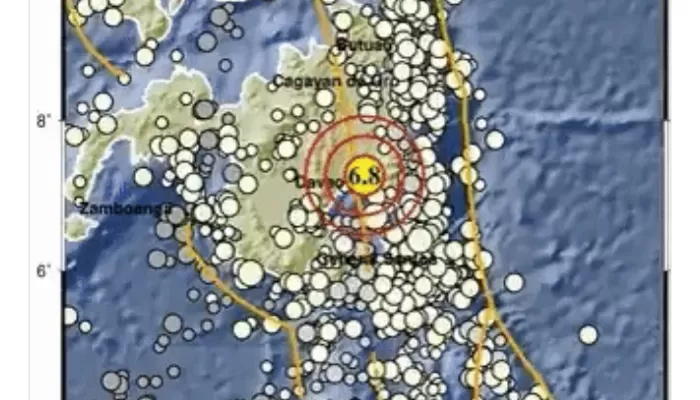 Gempa Besar Magnitudo 7 Guncang Pulau Karatung sulawesi Utara, BMKG Beri Informasi Terbaru
