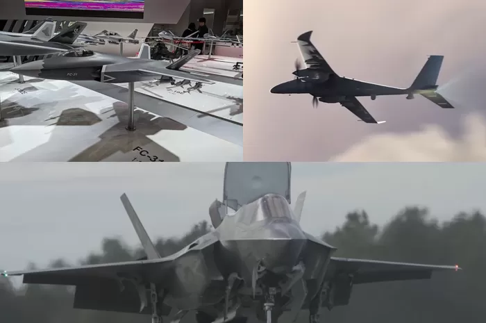 Adu Mekanik Jet Tempur Siluman Antara J31 China, Su 75 Rusia, dan F-35 Amerika Serikat, Mana yang Lebih Unggul?