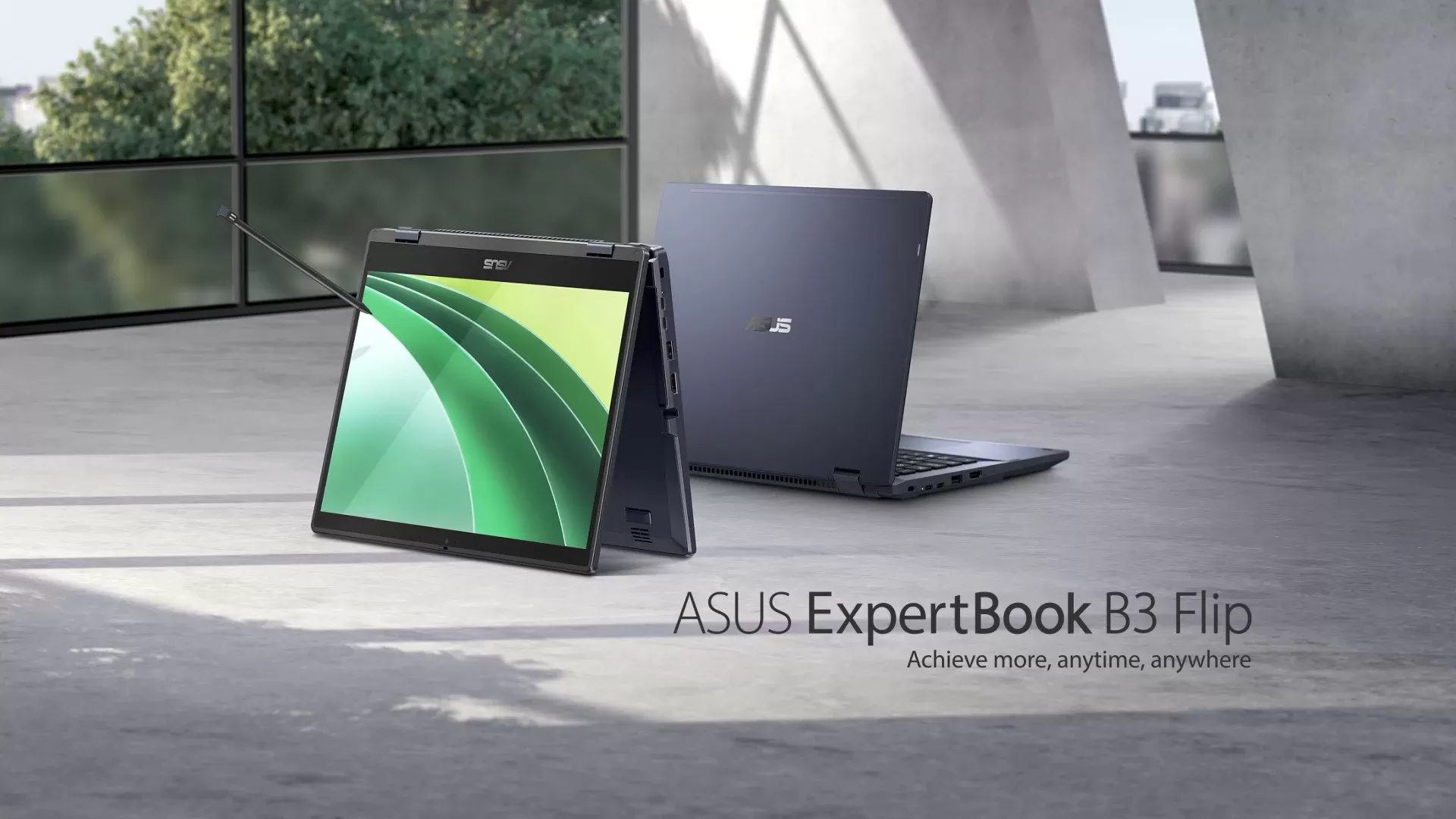 ASUS Expertbook B3 Flip dengan Layar Touchscreen Ukuran 14 Inci