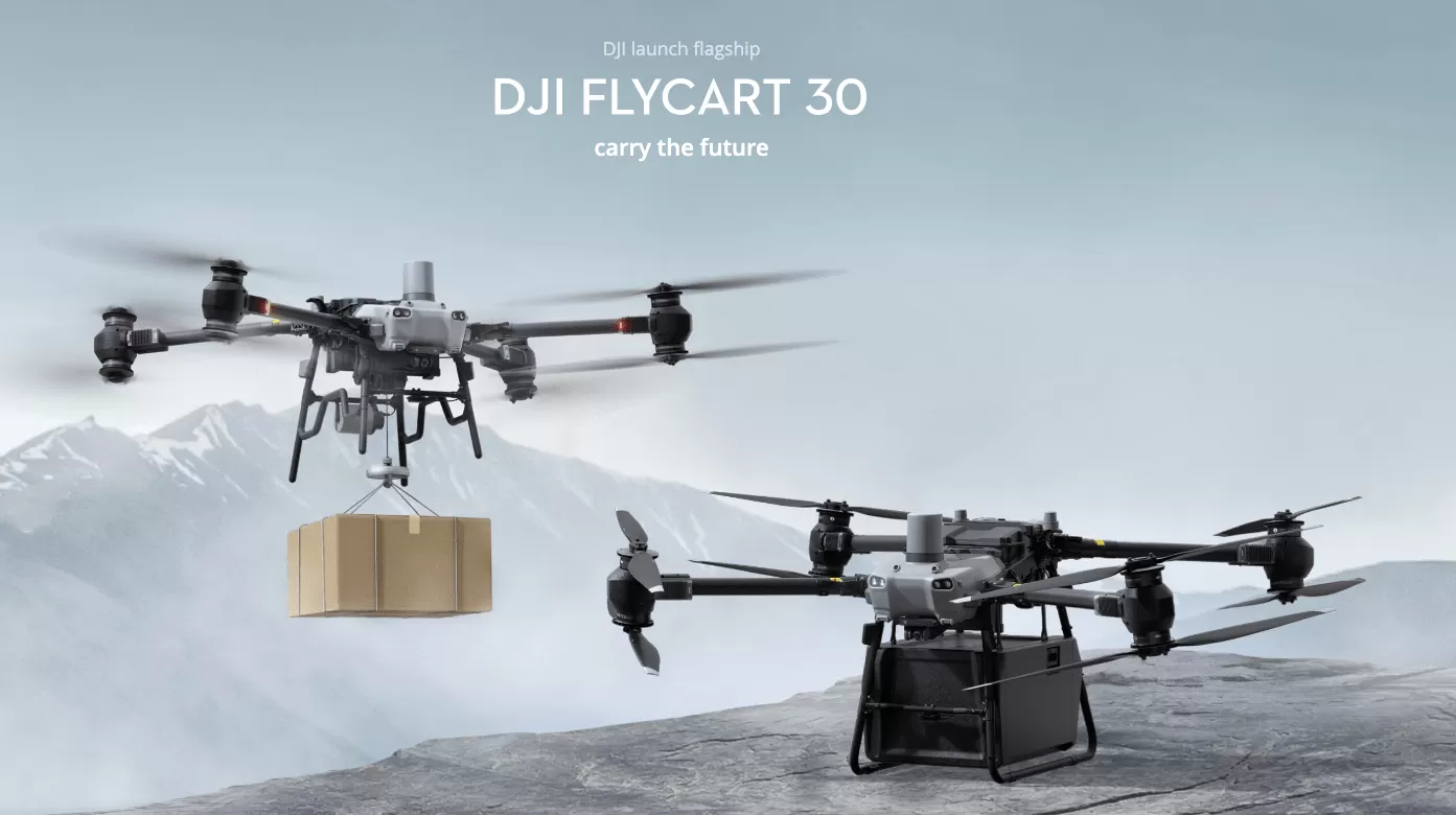 DJI First Delivery Drone | FlyCart 30