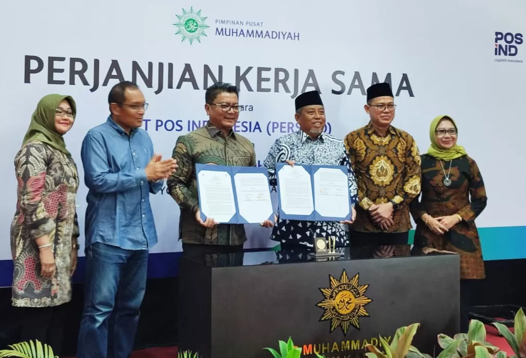Pos Indonesia & PP Muhammadiyah Berkolaborasi, Siap Kembangkan Agen Pos di Seluruh Indonesia
