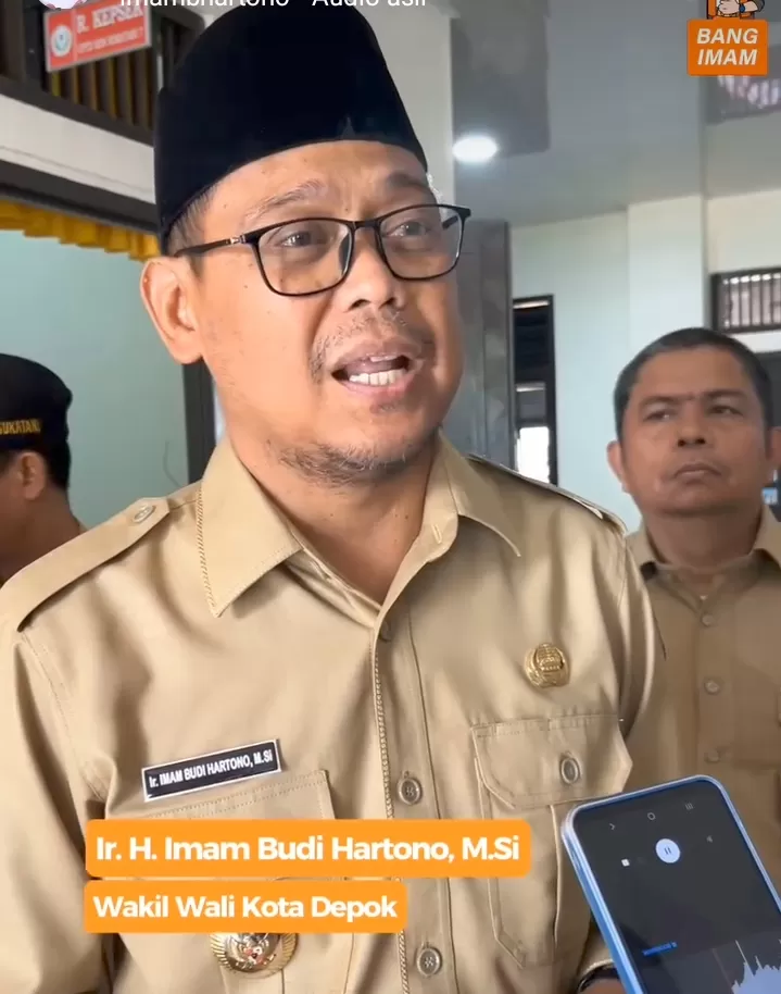 Mohammad Idris Doakan Lewat Pantun Imam Budi Hartono Jadi Wali Kota Depok: Siap Melaksanakan Arahan Kebijakan Pak Wali