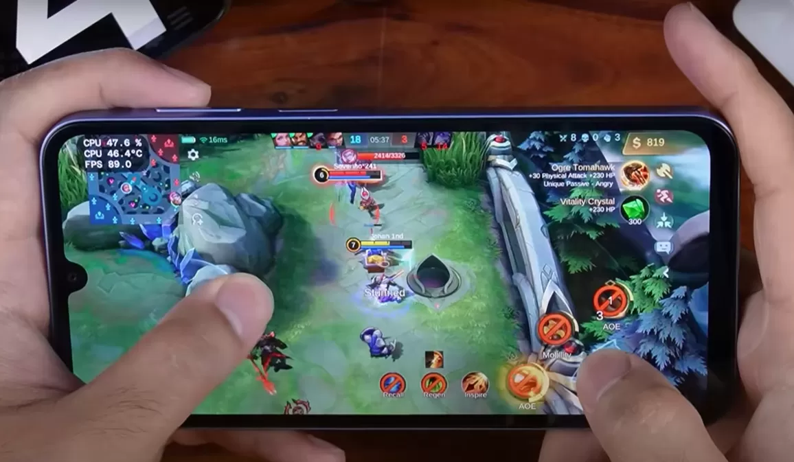 Uji Coba Gaming Test di Samsung Galaxy A15 5G, Mobile Legends Sanggup Rata Kanan?