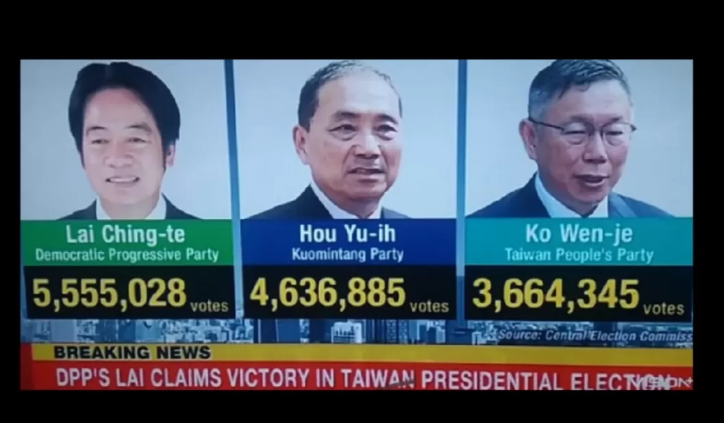Lai Ching-te Unggul pada Pemilihan Presiden di Pemilu Taiwan, Peringatan Beijing Tak Diindahkan