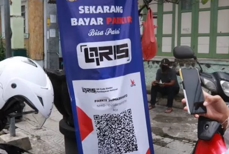 Di Era Digital Pembayaran Parkir Via QRIS Sudah di Terapkan Pemkot Surabaya, Berikut Tempatnya