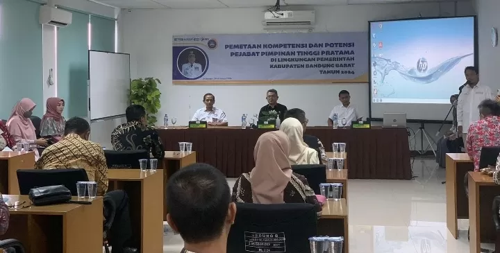 23 Pejabat Pejabat Pimpinan Tinggi Pratama di Pemkab Bandung Barat Ikuti Pemetaan Kompetensi dan Potensi