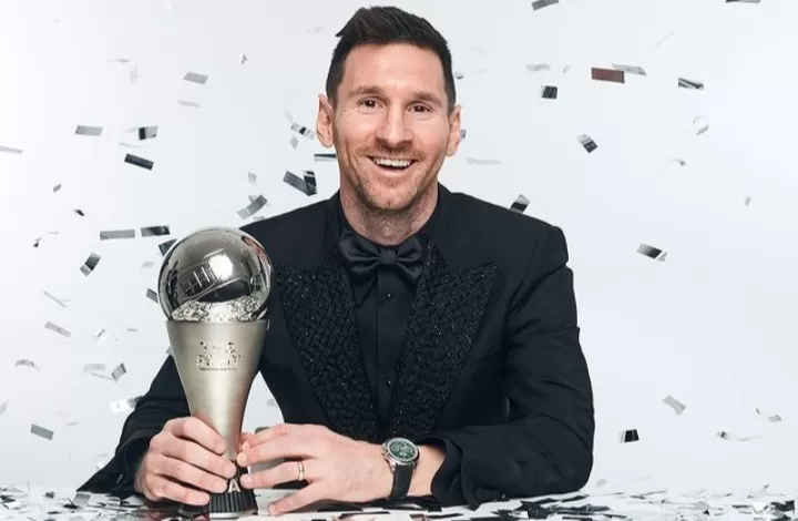 Resmi! Lionel Messi Jadi Pemain Terbaik Dunia FIFA 2023, Ungguli Dua Bintang Muda Potensial