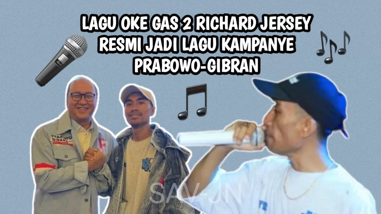 Profil Biodata Richard Jersey Penyanyi Oke Gas Asal Manado, Lagunya Kini Resmi Jadi Lagu Kampanye Prabowo-Gibran: Umur, IG