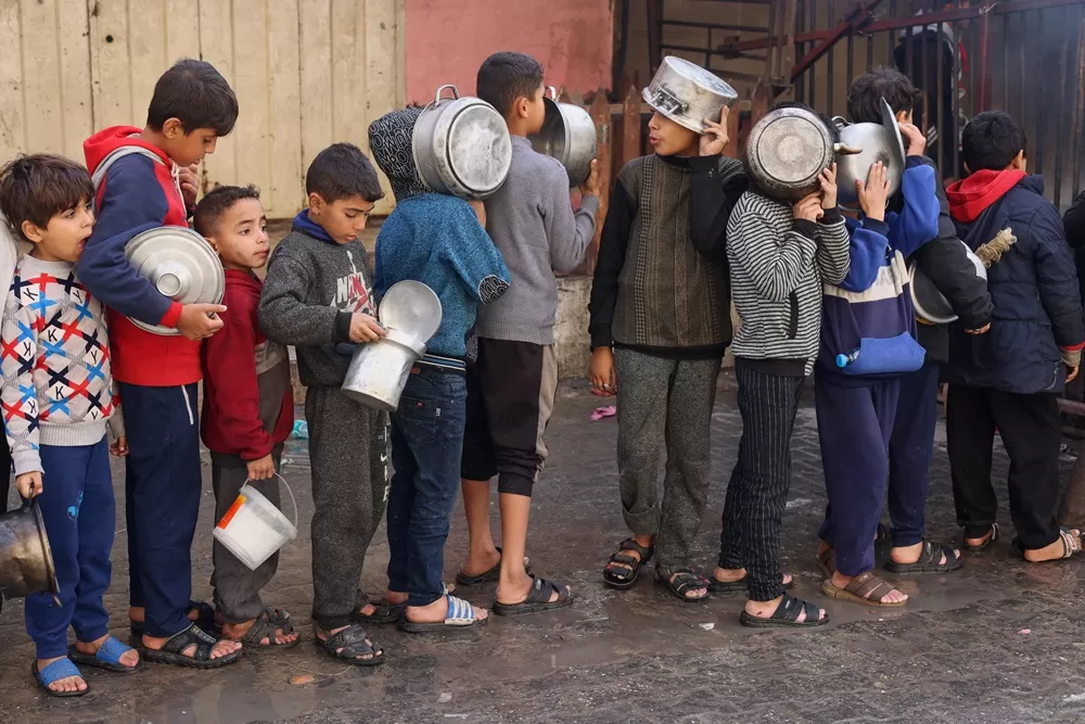 Pejabat PBB Laporkan Bahaya Kelaparan di Gaza, Malnutrisi Mengancam Anak-anak Palestina, dan Israel Lanjutkan Perang Meski Tanpa Tujuan Jelas