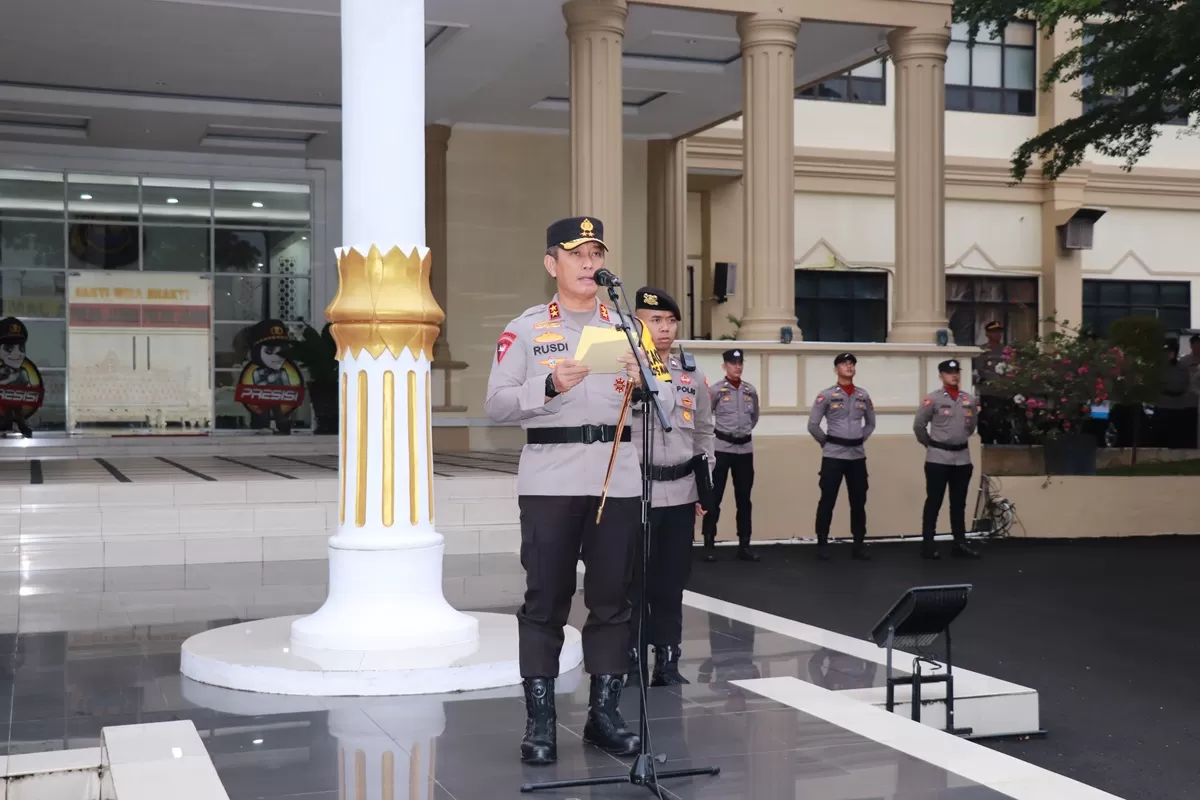 Kapolda Jambi Irjen Pol Rusdi Hartono Beri Penekanan pada Personel, Terkait Pengamanan Pemilu 2024