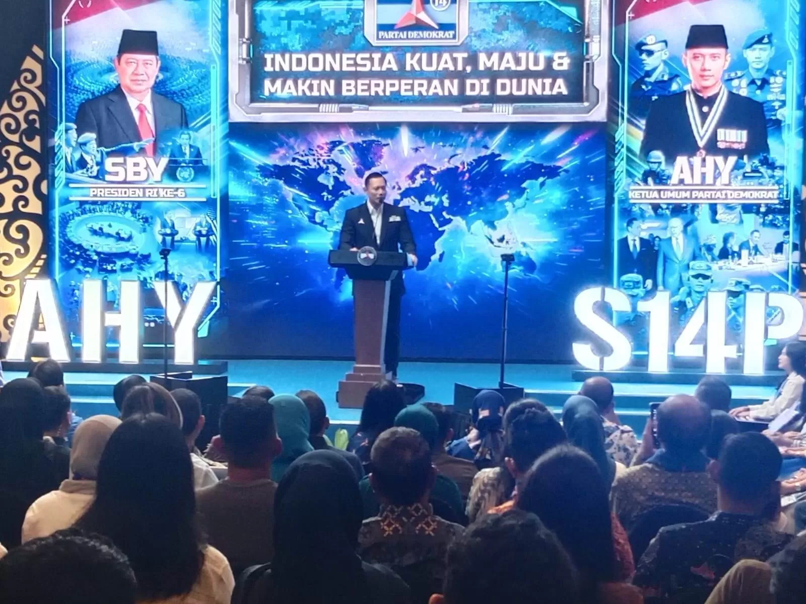Pidato politik di Jogja, AHY tekankan pentingnya Indonesia memperbesar peran menjaga perdamaian dunia