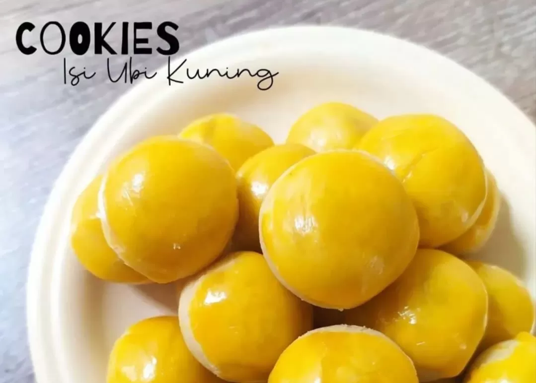 Resep Cookies Isi Ubi Kuning yang gampang dibuat, sajikan kenikmatan untuk keluarga Anda!