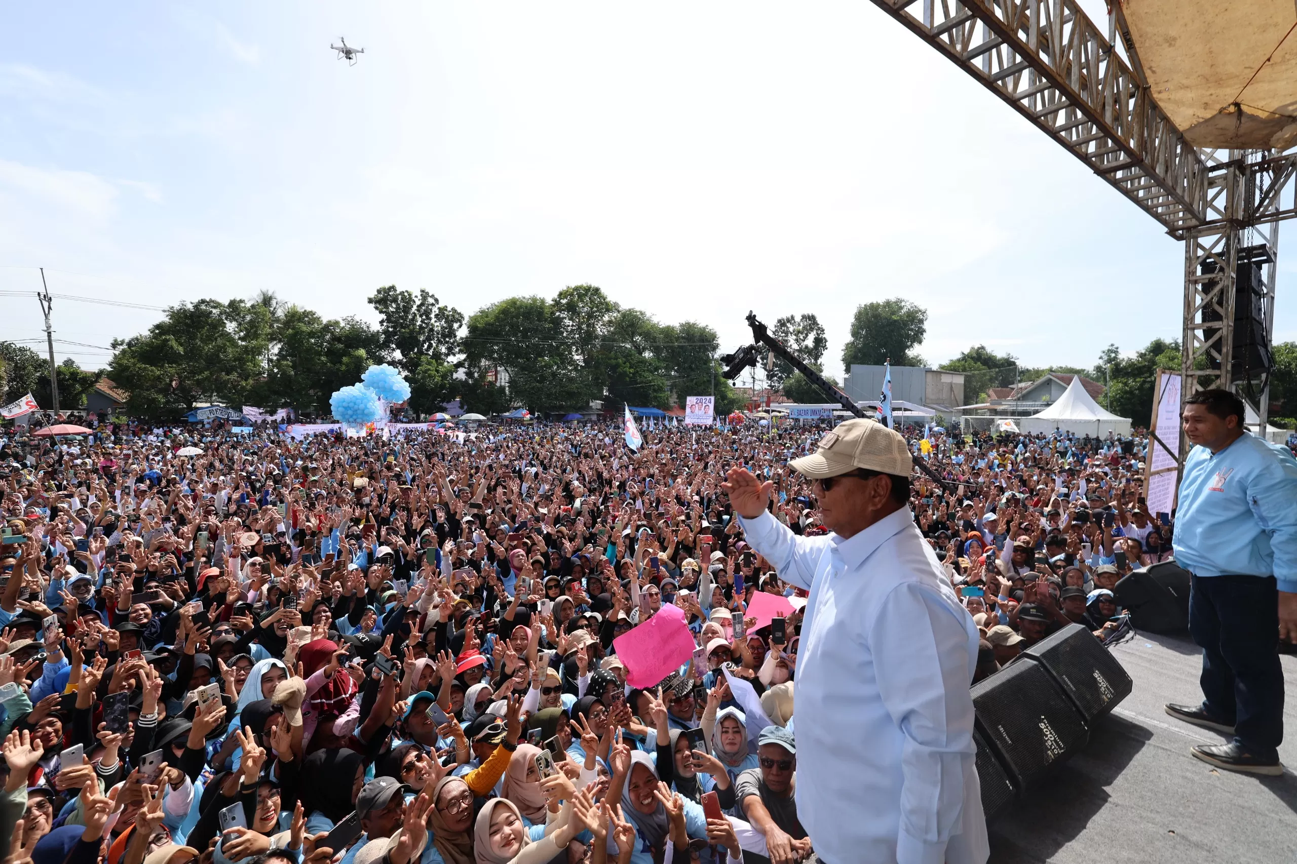 Prabowo Subianto Jumpa Warga Majalengka, Ajak Sosok Ini Perkuat Barisan TKN Prabowo-Gibran