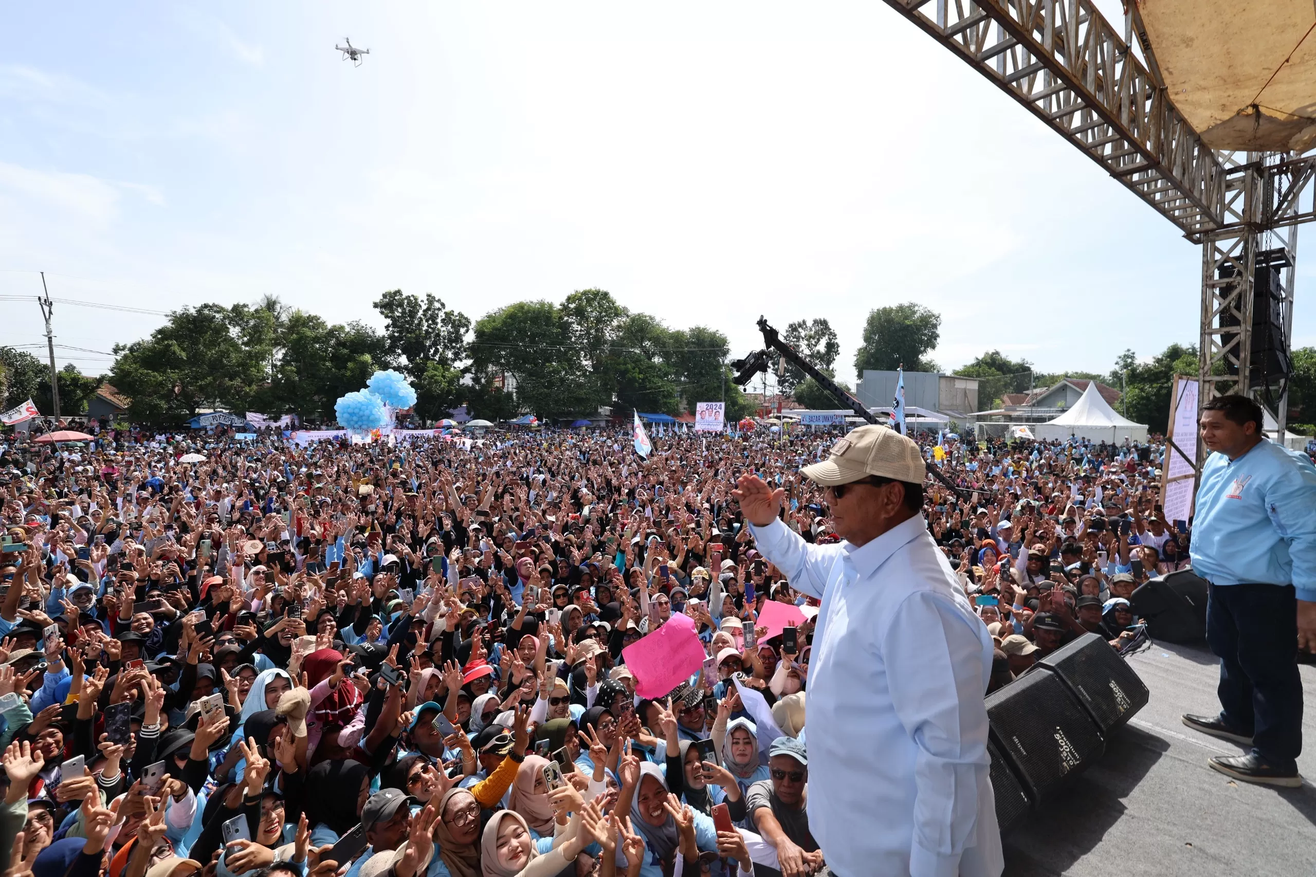 Di Hadapan Masyarakat Majalengka, Prabowo Subianto Tegaskan Komitmennya untuk Lanjutkan Program Jokowi