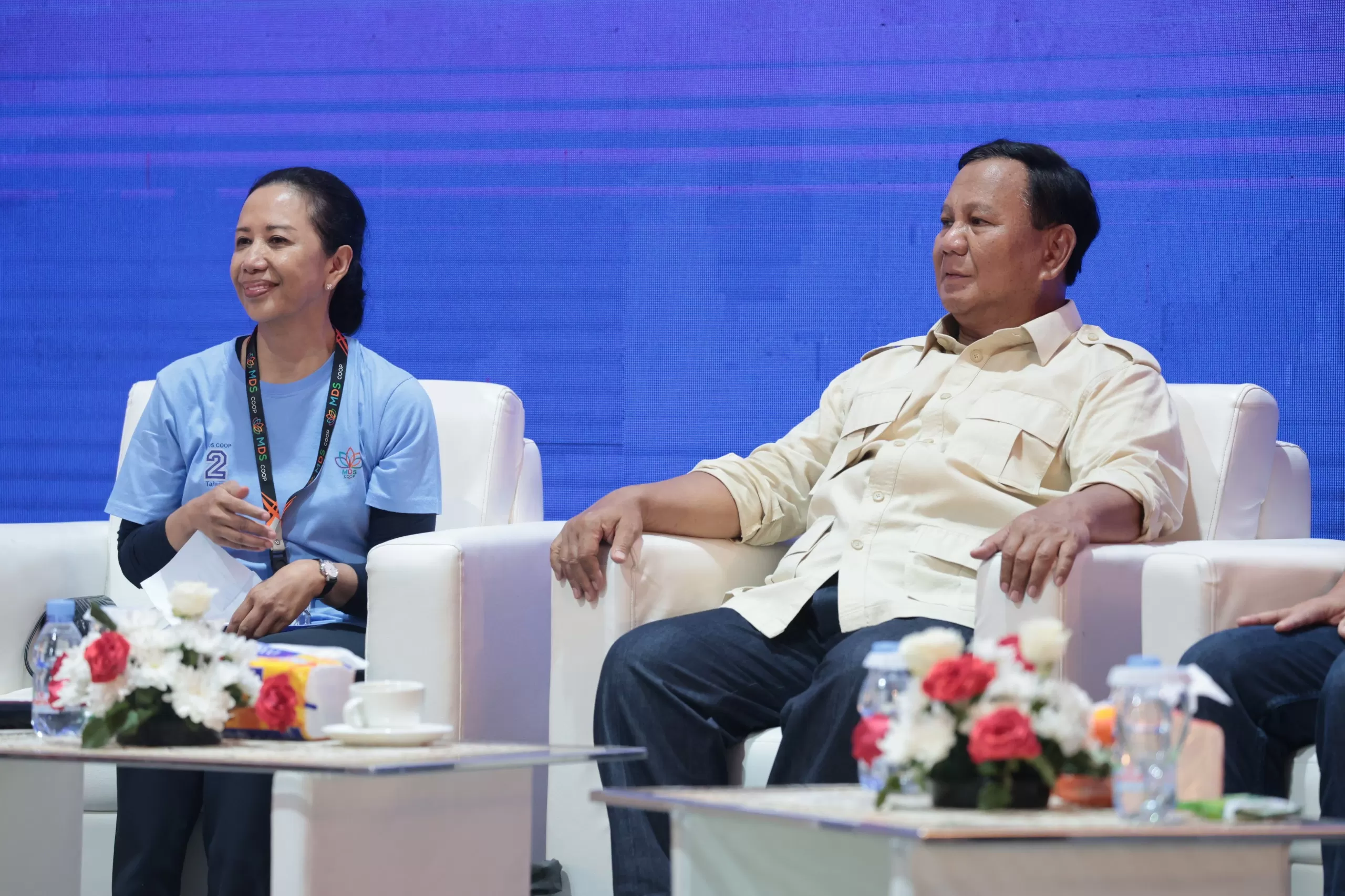 Rini Soemarno Mantan Menteri BUMN Ajak Ribuan Anggota MDS Coop Ikut Mendukung Prabowo Subianto Presiden 2024