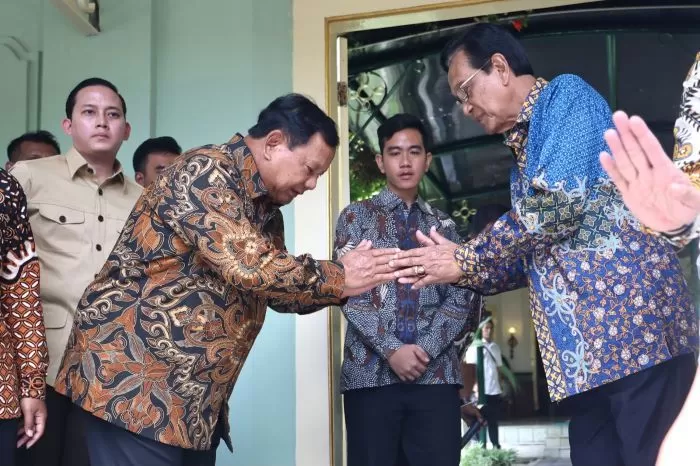 Sowan ke Sri Sultan Hamengku Buwono (HB) X, Prabowo: Sesuai Adat, Kami Minta Izin Masuk ke Yogyakarta