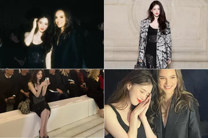 Pesona Han So Hee Hadiri Fashion Show Dior di Paris, Ketemu Natalie Portman sampai Dipuji Kecantikannya