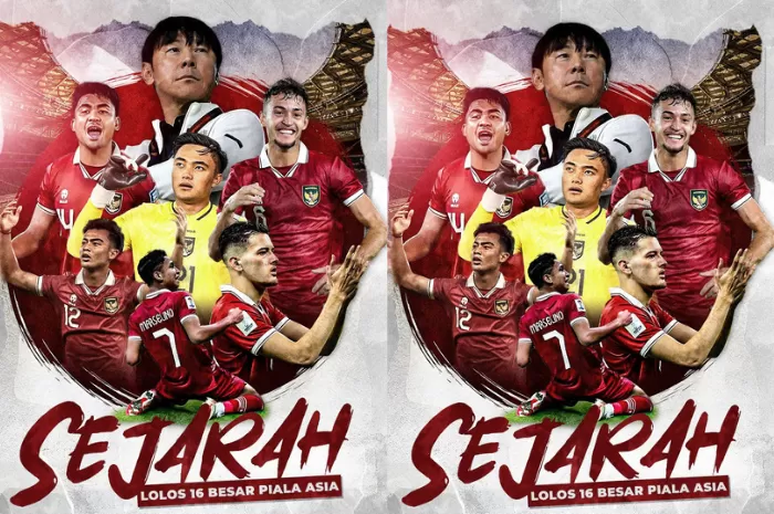 Wow Ukir Sejarah Baru! Timnas Indonesia Berhasil Lolos 16 Besar Piala Asia 2023, Netizen Sambut Penuh Haru dan Bangga: Alhamdulillah