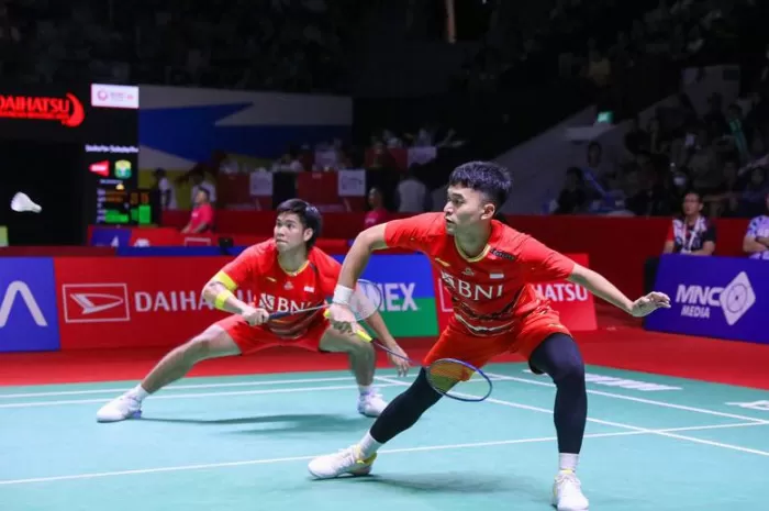 Ganda Putra Pastikan Satu Tempat di Final Indonesia Masters 2024, Perang Saudara Fajri vs The Babies Terjadi di Semifinal