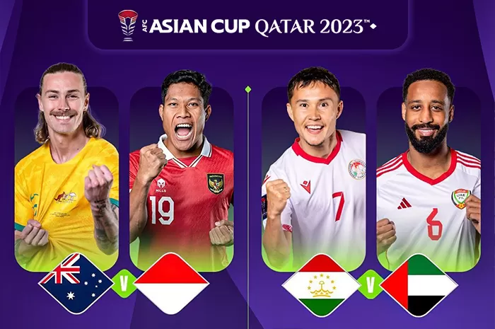 Streaming Gratis Piala Asia 2023 Indonesia vs Australia Malam Ini, Akankah Tim Garuda Kembali Mencatat Sejarah?