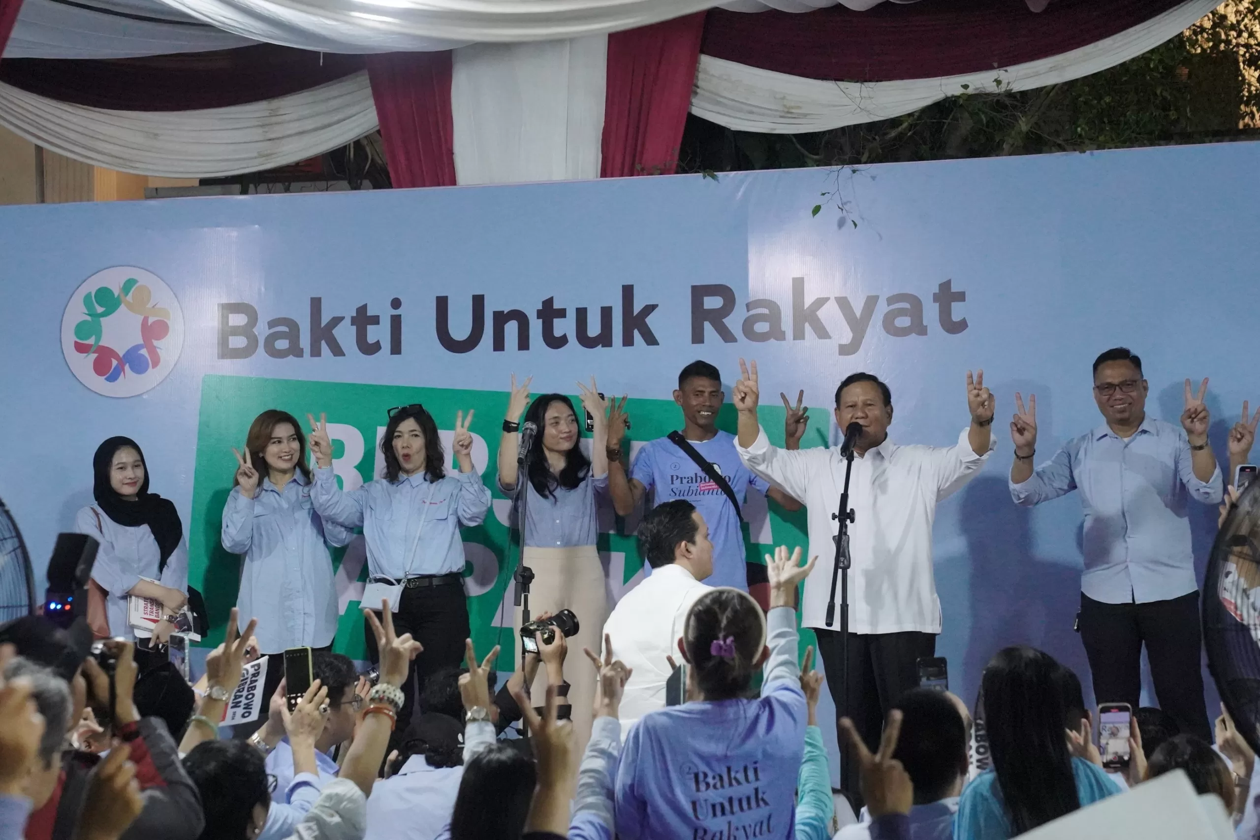 Beranggotakan 500 Ribu Orang, Prabowo Terima Dukungan Komunitas Bakti Untuk Rakyat