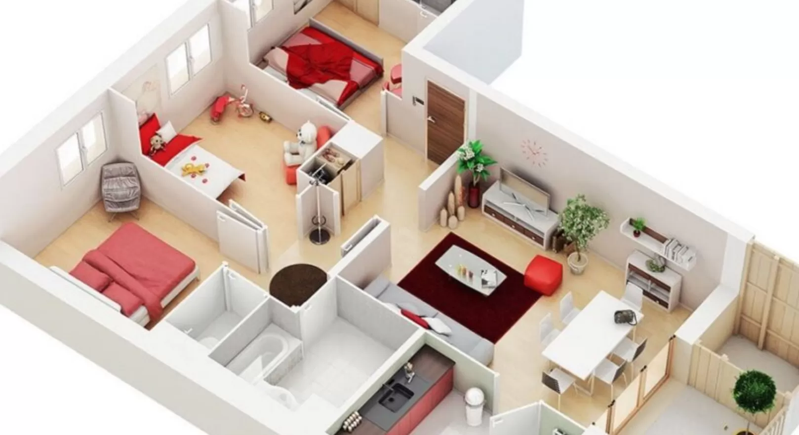 10 Tips Desain Rumah Minimalis 3 Kamar, Maksimalkan Aspek Visual dengan Furnitur Fungsional