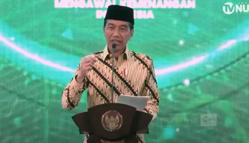 Presiden Joko Widodo Berkomitmen untuk Mengembangkan UNU Jogja Menjadi Lokomotif Kemajuan Pendidikan NU