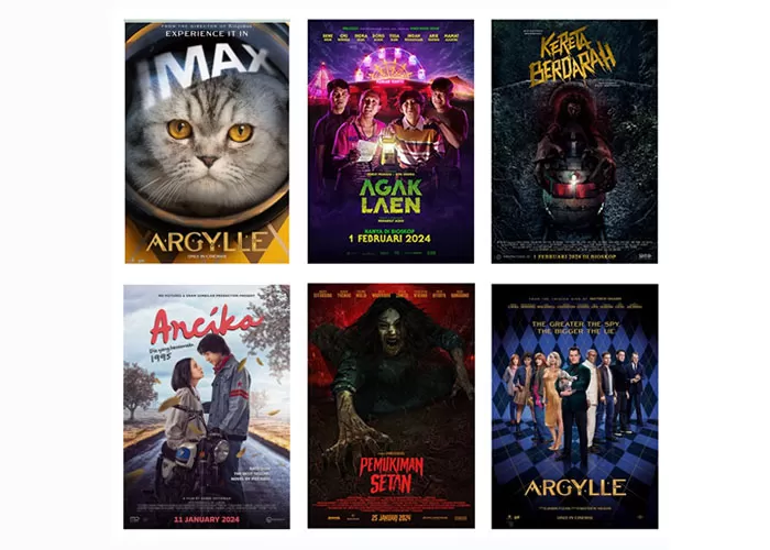 Pilihan Film Terbaru Dalam Jadwal Film Bioskop NSC Ciamis Mall dan NSC Baninza Banjar Hari Ini, 2 Februari 2024