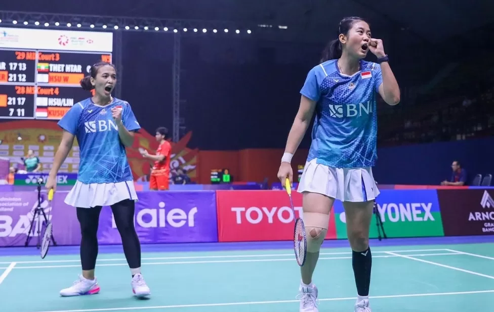 Febriana Dwipuji Kusuma dan Amalia Cahaya Pratiwi Jadi Wakil Indonesia Pertama ke Semifinal Thailand Masters 2024