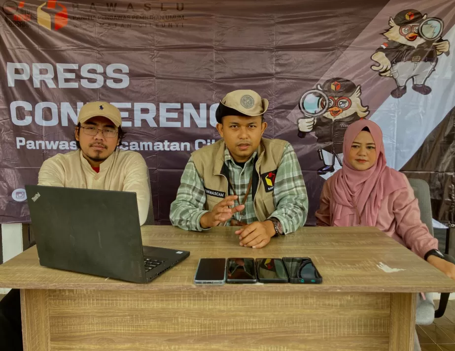 M. Husni Rijal : Proses Pengawasan Tahapan Kampanye Di Kecamatan Cileunyi Sudah Berjalan Hampir 75 Persen.