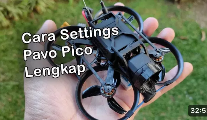 Tutorial Cara Setting Drone Pavo Pico untuk Pemula
