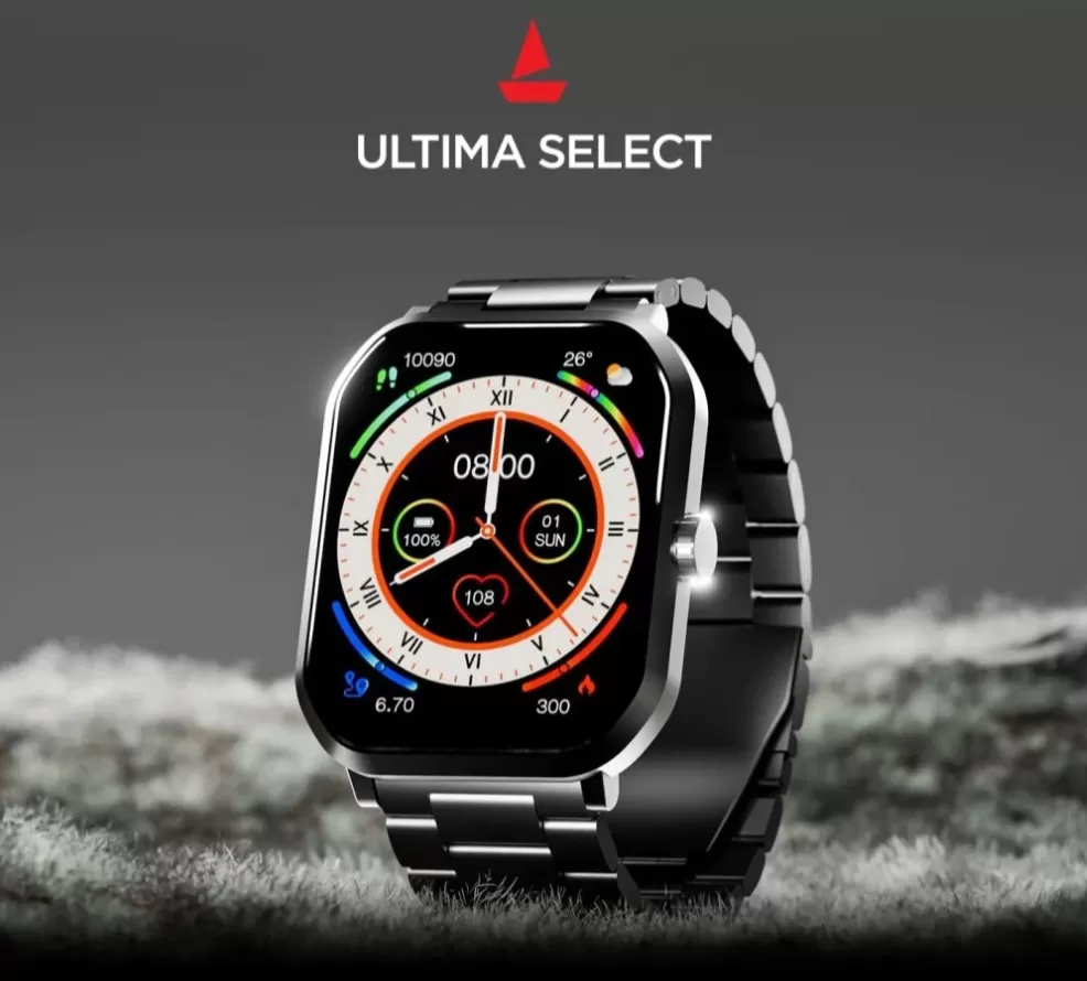 Jam Tangan Pintar boAt Ultima Select Meluncur dengan Layar AMOLED 2,01 Inci