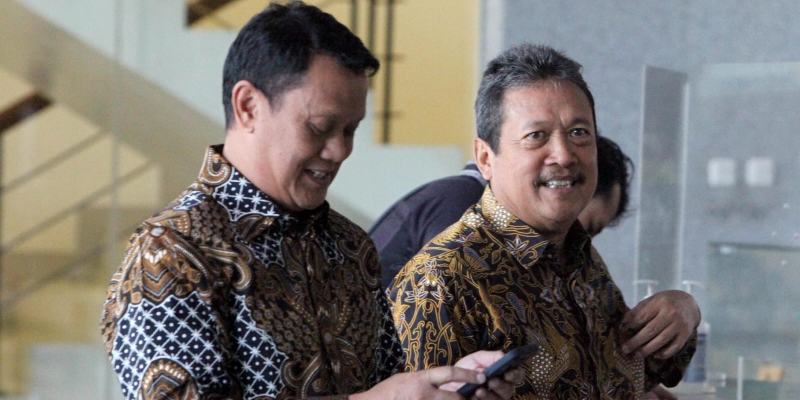 Masuk Lewat Belakang, Menteri Trenggono Penuhi Panggilan KPK